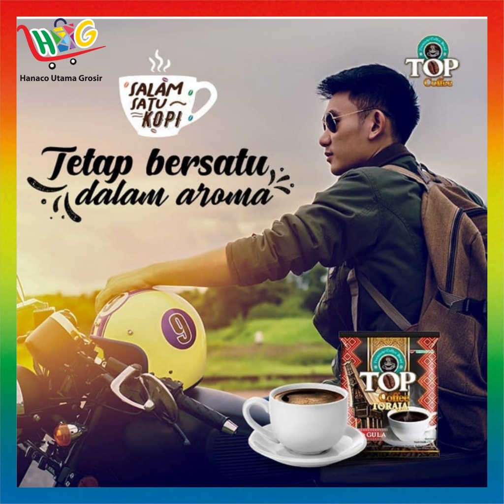 Top Coffee Toraja 12 x 25 gram [ 1 PAK ]