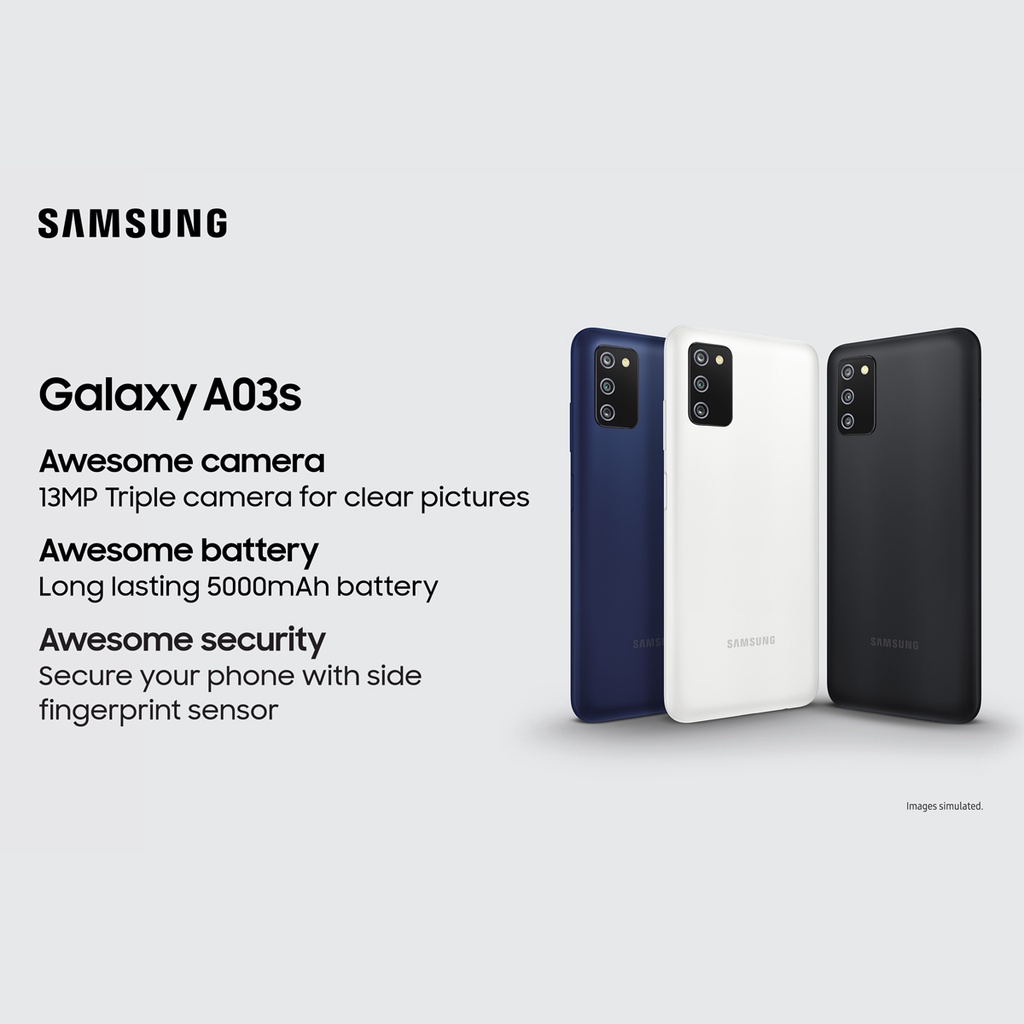 Samsung Galaxy A03s | Kapasitas 3GB/32GB | Garansi Resmi-1