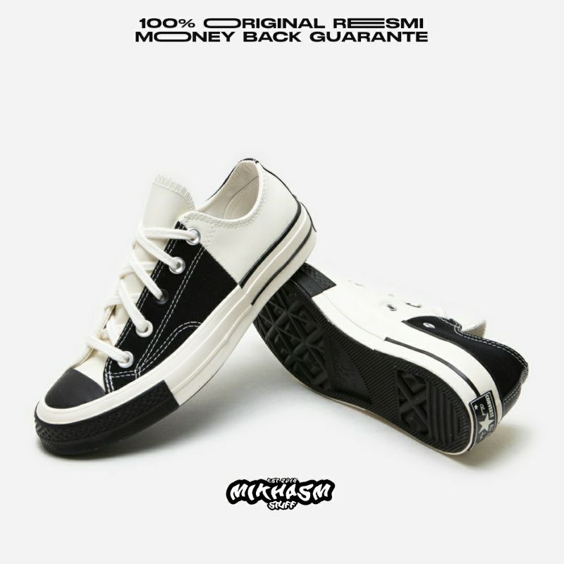 Converse Chuck Taylor 70s Ox Rival Black White Original Resmi