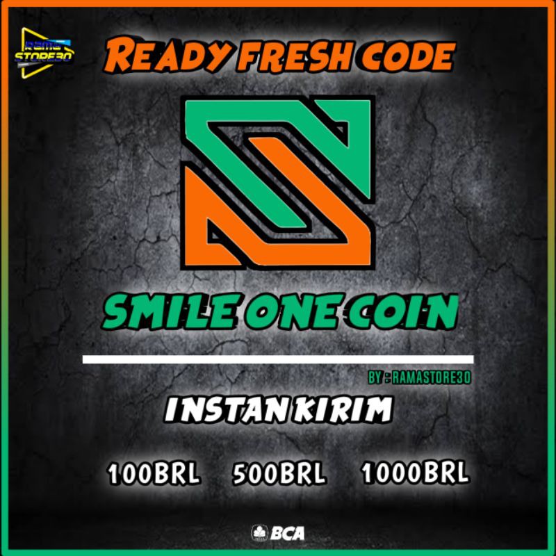 (INSTAN KIRIM) CODE 100BRL BY RAMASTORE30