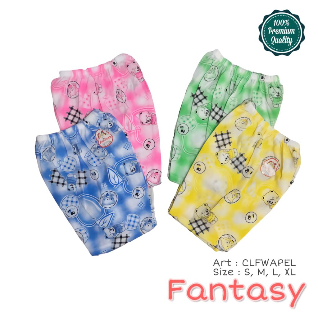 Celana Pendek Bayi Anak Fantasy / Celana Pendek Harian Ukuran S - XL