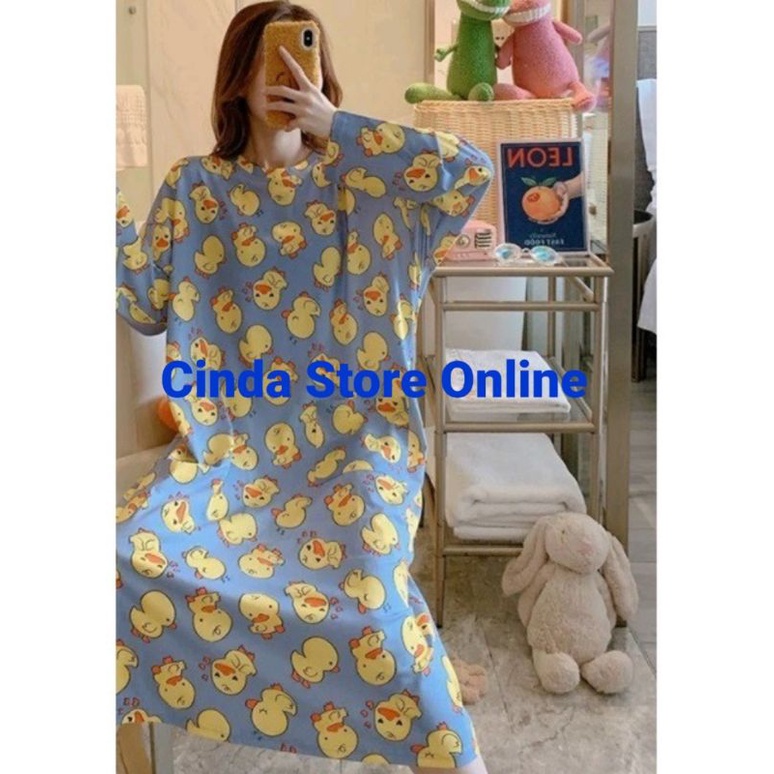 DS052 Daster Import/ Daster Kaos/Daster Dewasa/ Daster Anak Tanggung/ Tunik