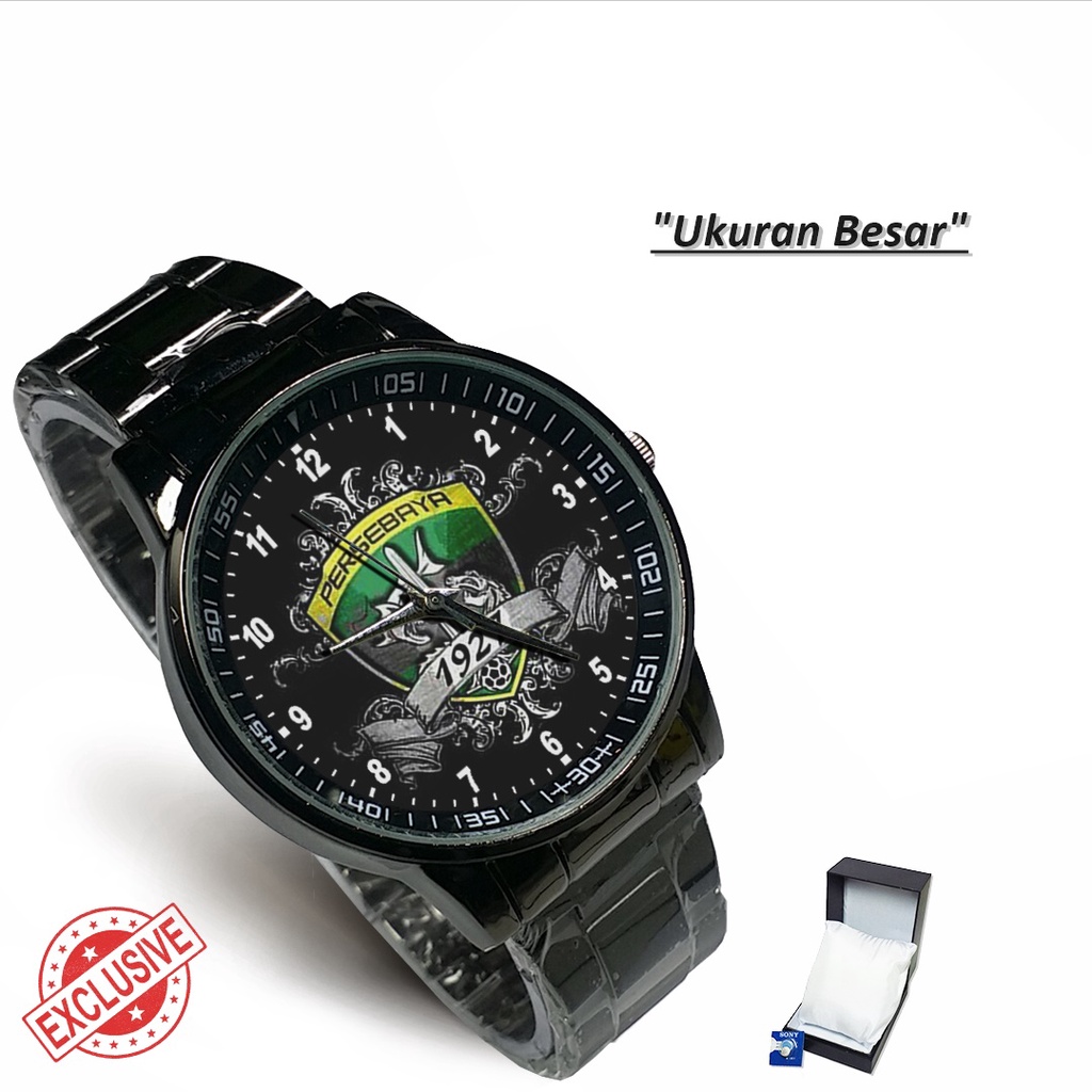 Jam Tangan Rantai Couple PERSEBAYA 1927 - 2 (Awesome)