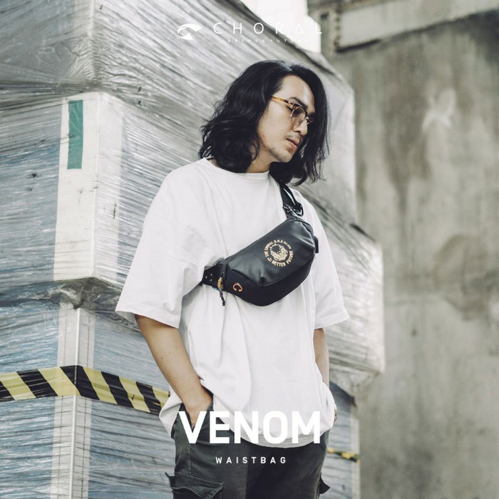 Waistbag Venom Choral Waistbag Choral Tas Selempang Choral Berkualitas