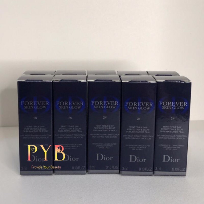 [ SALE ] Dior Forever Skin Glow Foundation Travel Size