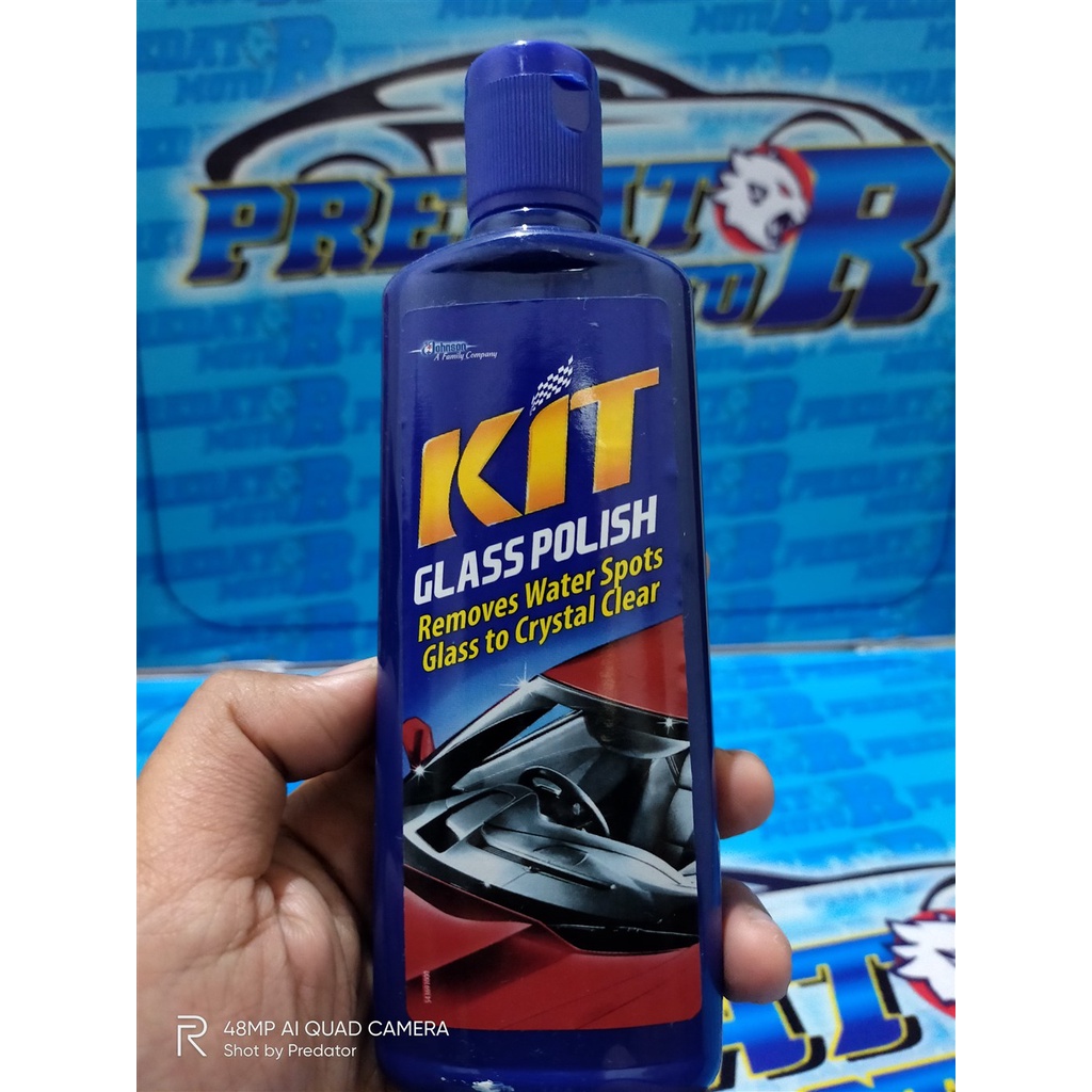 PENGKILAP PEMBERSIH JAMUR KACA MOBIL AMPUH  KIT GLASS POLISH 170ML