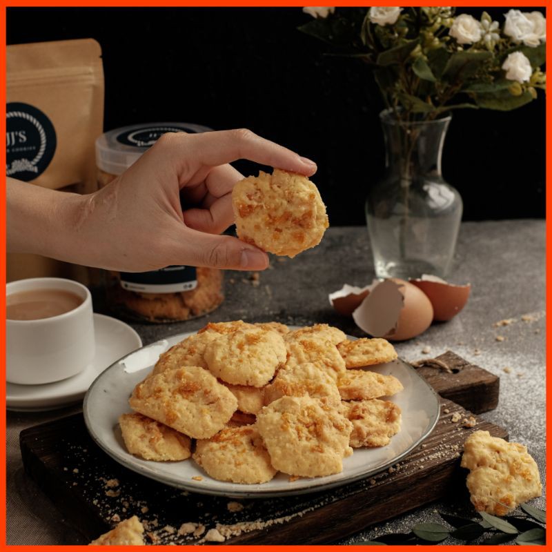 

JJ's DELICACIES Artisan Cookies Premium - JJ's Crunchy Flakes Cookies