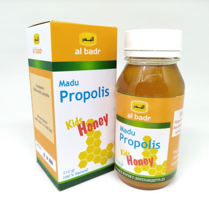 

Madu Propolis Kids Honey Al Badr 210 Gram