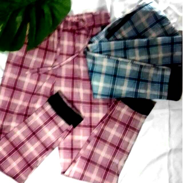 CELANA TARTAN MERAH | TARTAN BIRU