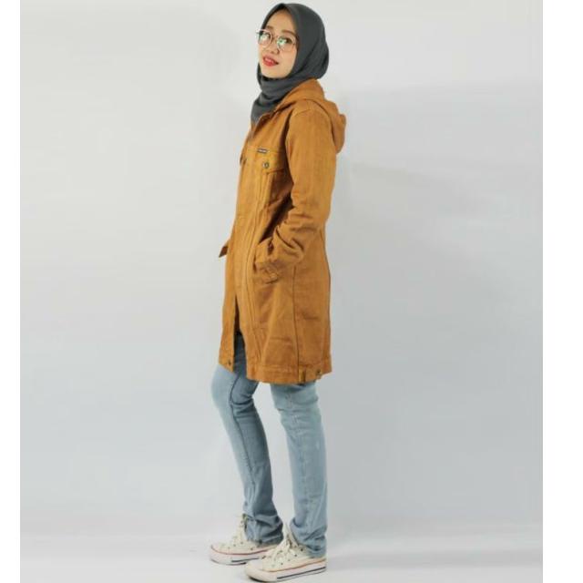 8.8 Promo >> JAKET LEVIS CEWEK RAWIS PANJANG ORIGINAL BRUTALIST JAKET MUSLIMAH JAKET LEVIS WANITA JA