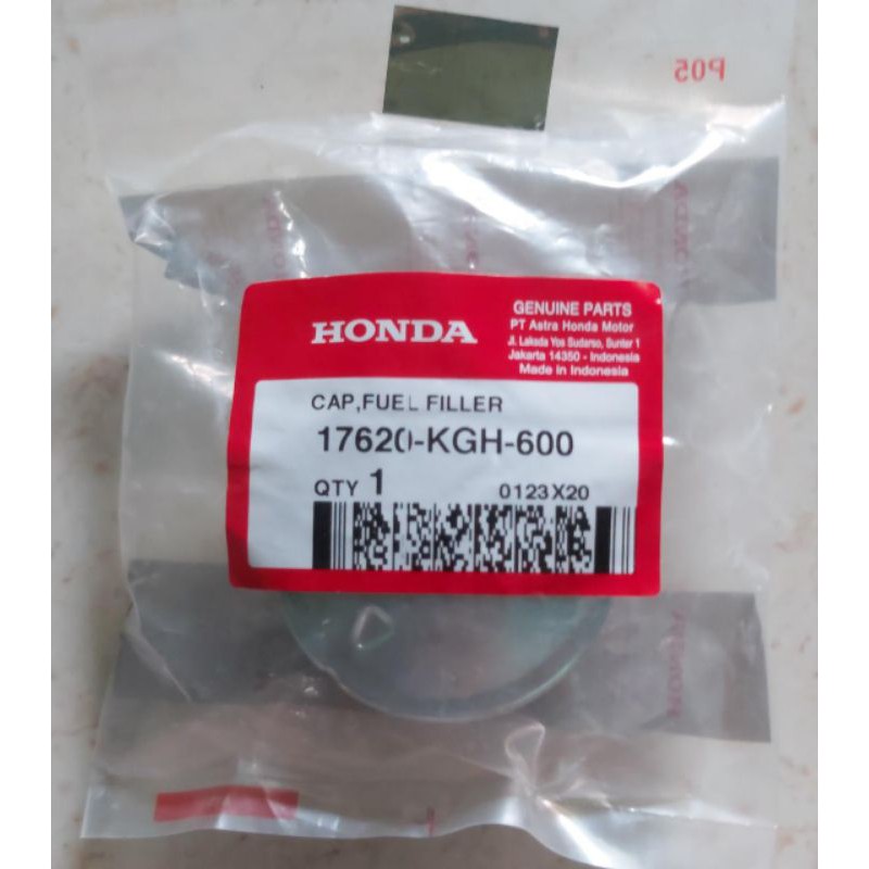 TuTup Tangki Bensin/Cap fuel  Ori AHM beat scoopy vario ,karbu all matic