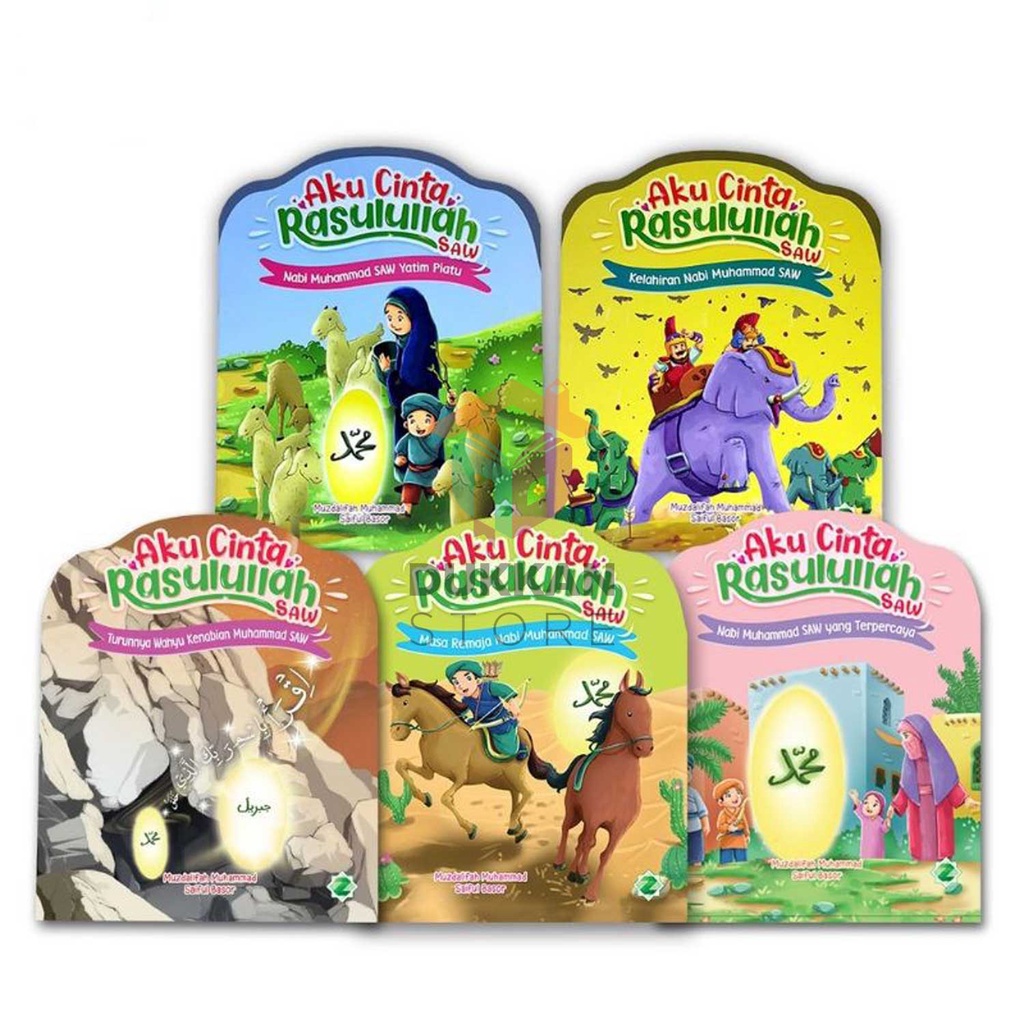 Buku Cerita Anak Bergambar - Seri Aku Cinta Rasulullah SAW