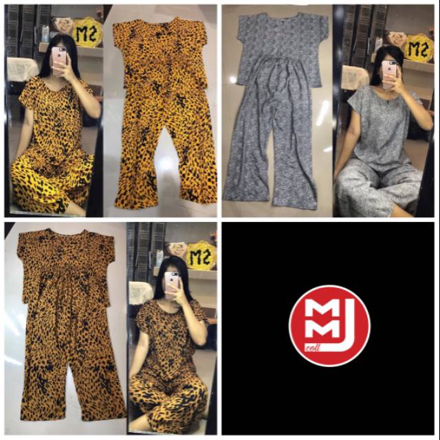 Baju tidur/Piyama/Pajamas Adem bahan katun rayon