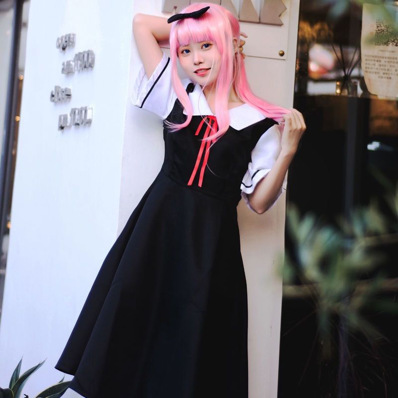 【AiVii】KOSTUM COSPLAY SEIFUKU DRESS  LOVE IS WAR KAGUYA SAMA