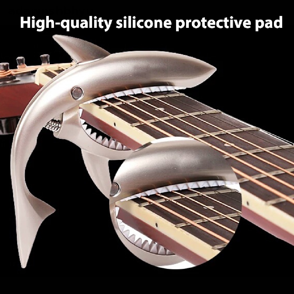 [adawnshbhyu] Capo Gitar Hiu Untuk Acoustic Electric Guitarra Alat Musik Accessorie.