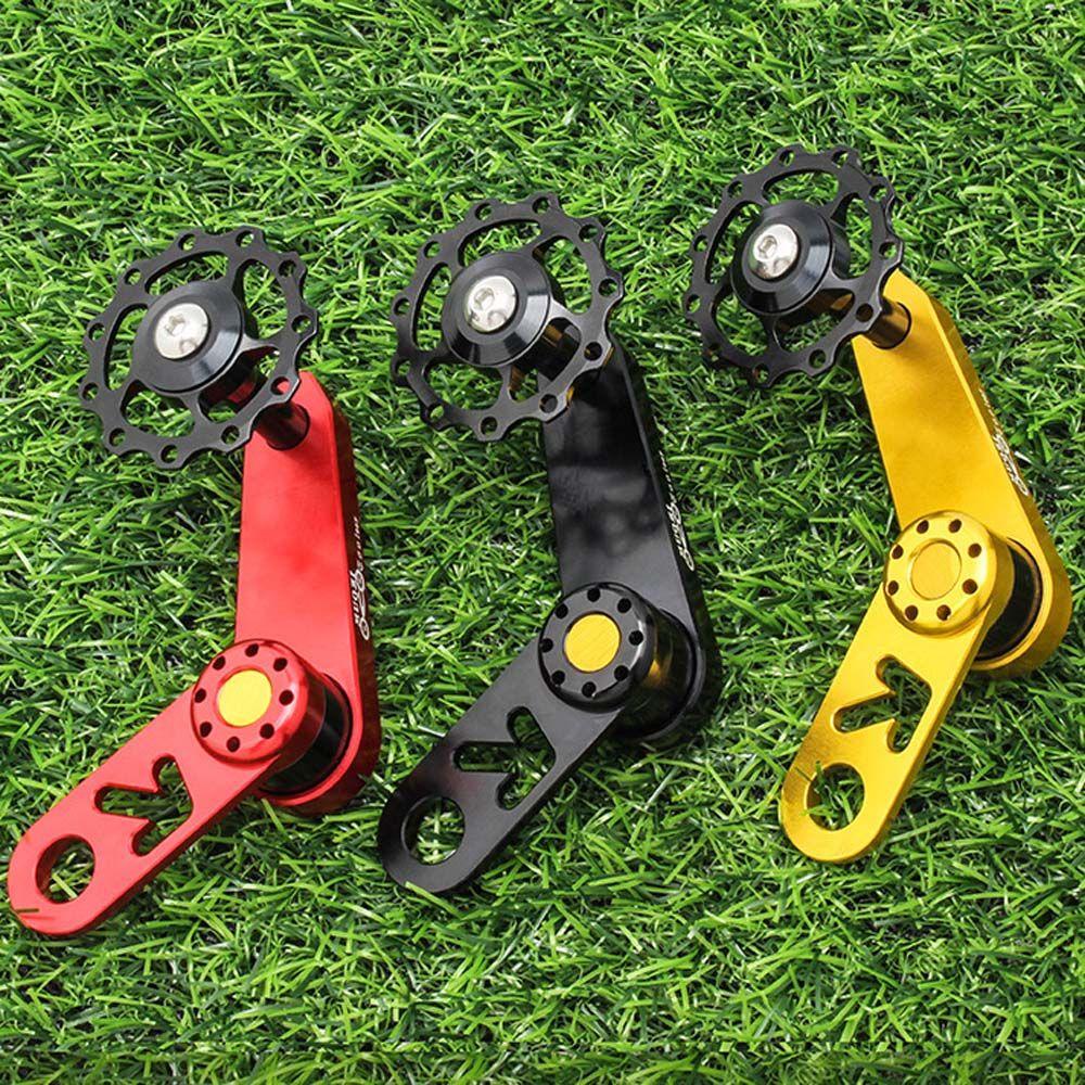 Lanfy Sepeda Chain Guide MTB Sepeda Gunung Hitam Derailleur Belakang Sepeda Lipat Instalasi Mudah Aksesoris Sepeda Single Speed Chain Protector Chain Stabilizer