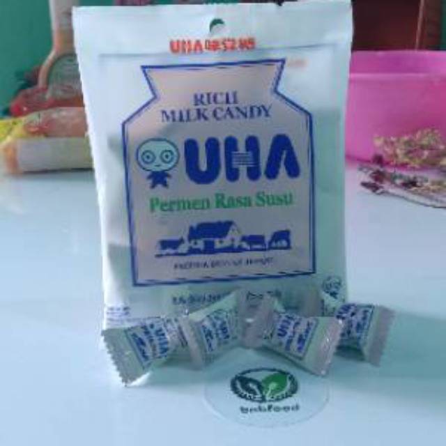 

UHA Rich Milk Candy 51g