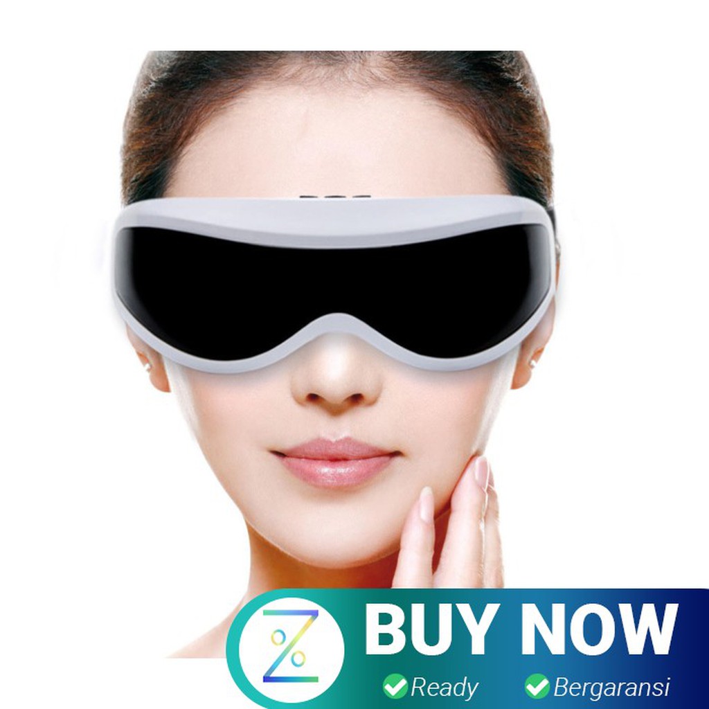 Alat Pijat Mata Elektrik Eye Care Massager - 818 - White