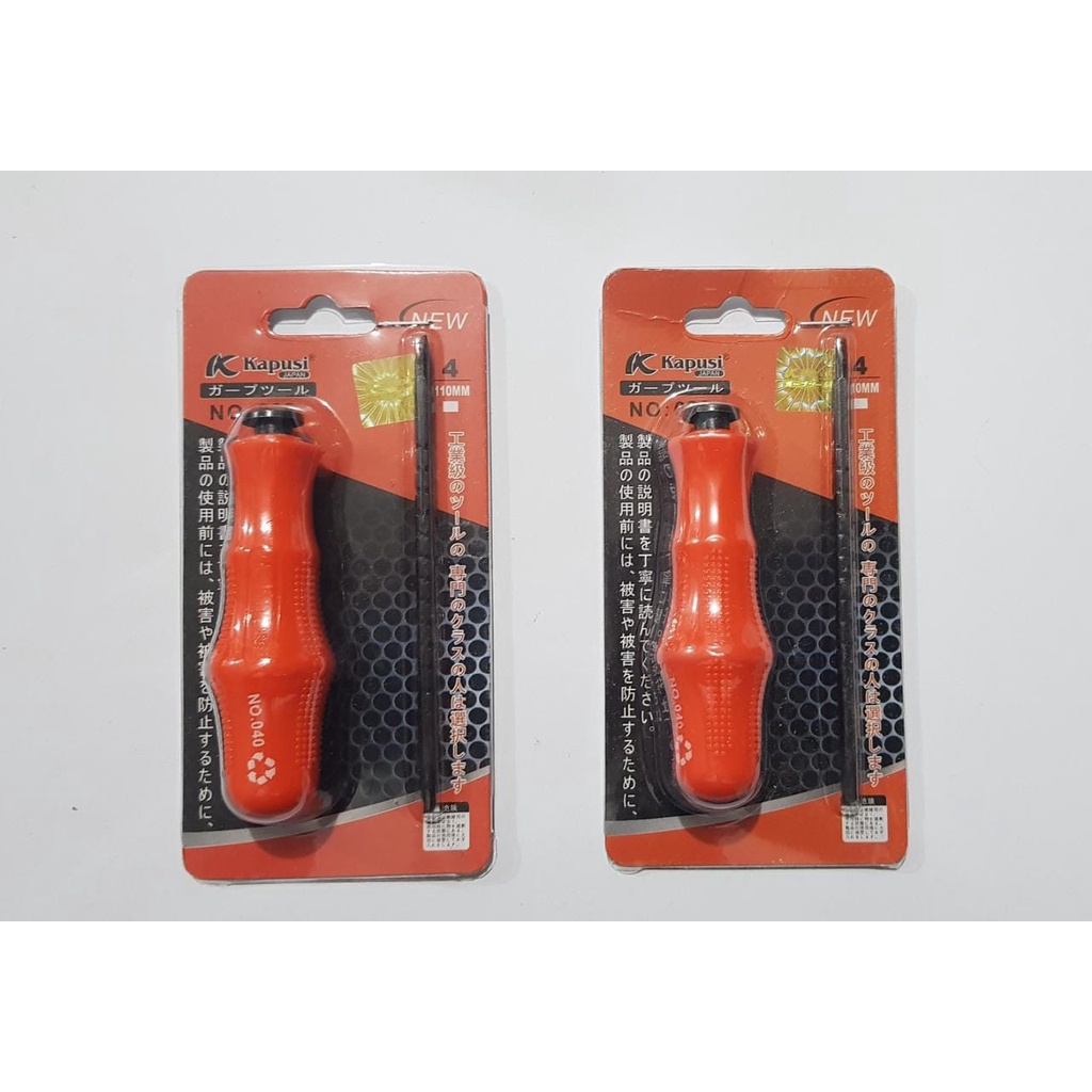 OBENG BOLAK BALIK 4" KAPUSI JAPAN/ OBENG 2 WAY KAPUSI