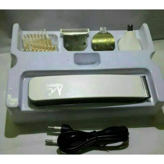 Alat Cukur Rambut/Hair Clipper Mitsuyama MS-5017 4In1 Grooming Kit Praktis dan Berkualitas