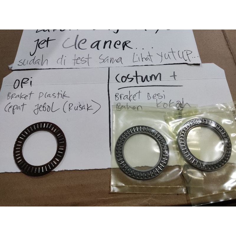 spare part bearing besi model bambu dan model bulat untuk jet cleaner lakoni laguna 70