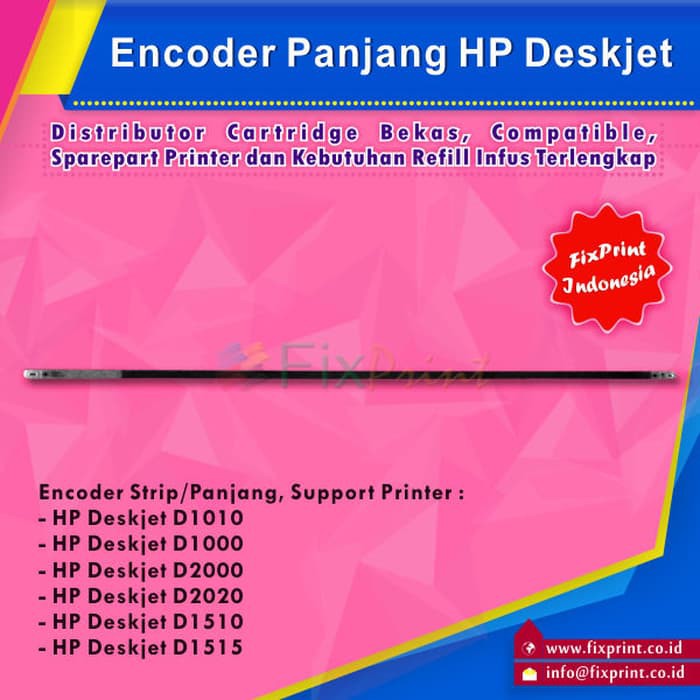 Jual Encoder Panjang HP Deskjet D1010 D1000 D2000 D2020 D1510 D1515 Diskon