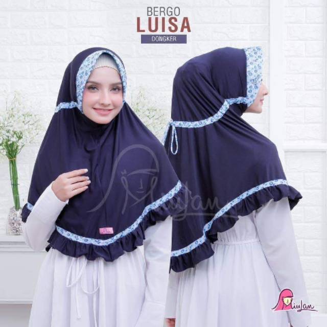 Bergo Serut Luisa by miulan hijab