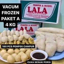 Pempek Lala Palembang Isi 160 pcs A [ VACUM FROZEN ] 4 kg