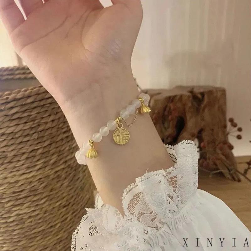 【COD】Gelang Tangan Wanita Desain Karakter Keberuntungan