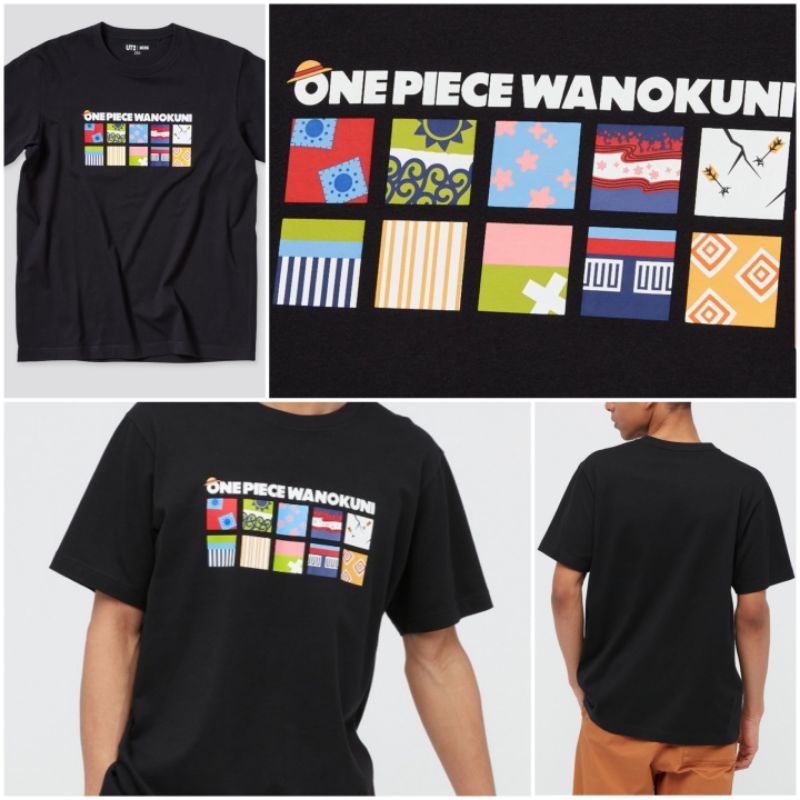 Uniqlo Ut One Piece Wano Ready Stok Shopee Indonesia