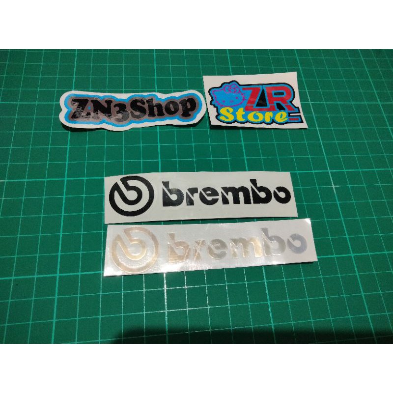 

Brembo stiker cutting