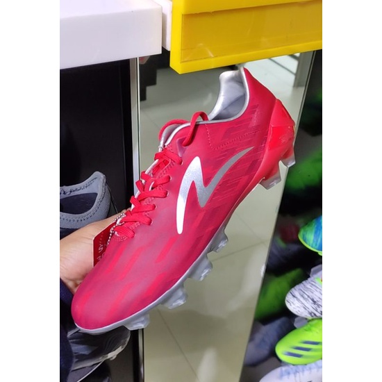 SIZE 44 Sepatu Bola Specs Accelerator Lightspeed II Pro FG Red/Silver Original
