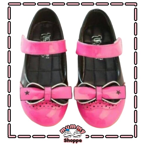 sepatu anak perempuan pantofel anak PA 09 HOTPINK