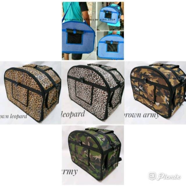 Pet cargo oval /Tas travel /pet carrier /tas pet /tas hewan /taskucing /tas anjing