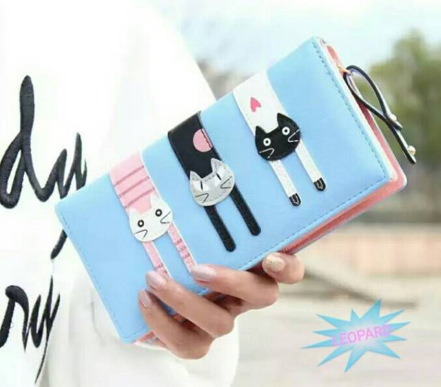 Dompet wanita kucing 3 / dompetmurah /dompetlokal