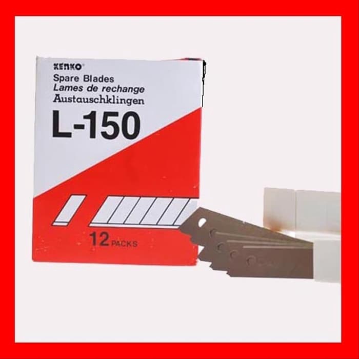 

Isi Kater / Refill Cutter Besar Kenko L-150 (12 tube)