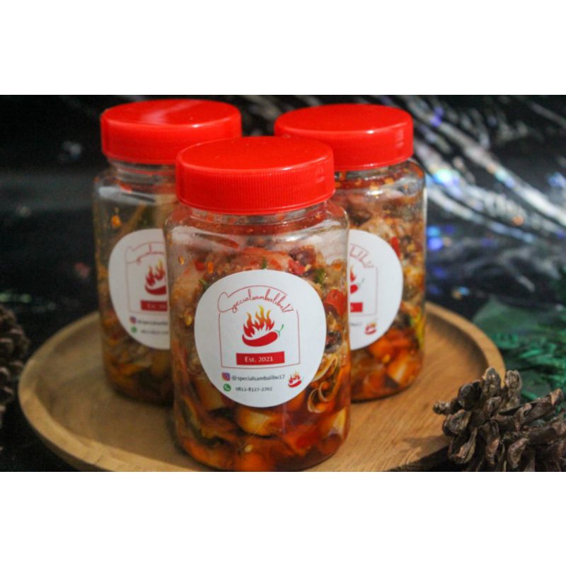 

Sambal CUMI ASIN Pedas Setan