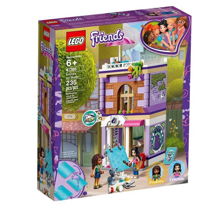 lego friends emma's art studio 41365