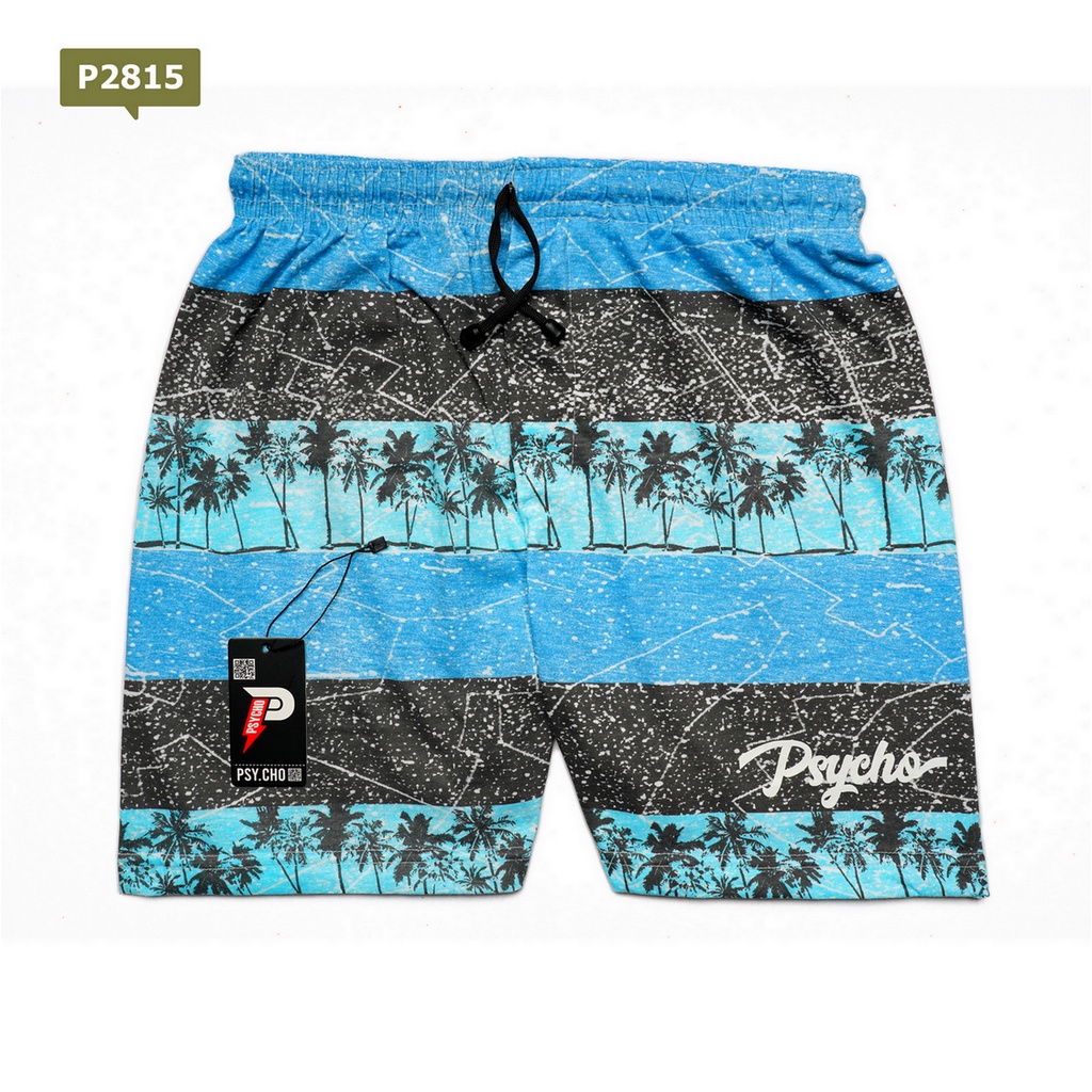 BEST SELLER - BOXER PRIA WANITA CELANA PENDEK GROSIR KOLOR PANTAI-DBM-X10