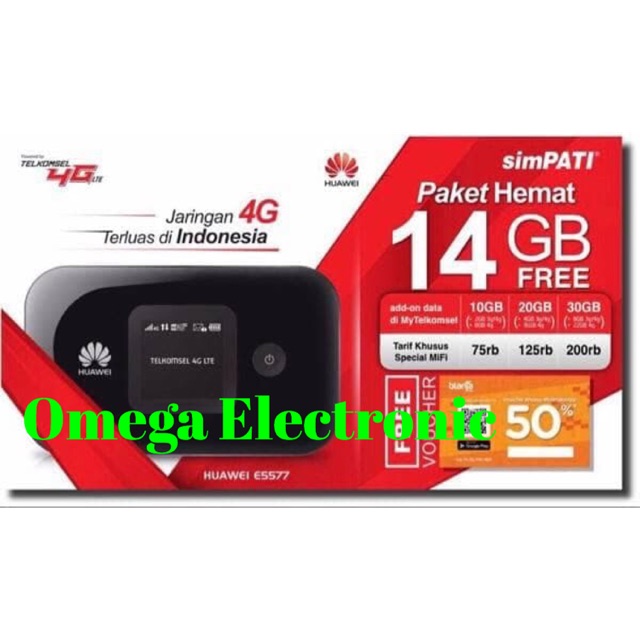 RESMI Modem Wifi Mifi 4G LTE Huawei E5577 Unlocked Free ...