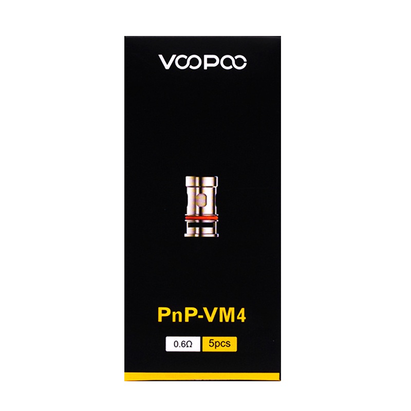 Voopoo PnP-VM4 0,6 Ohm Coil Head 1PACK isi 5PCS