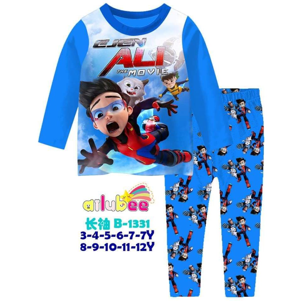 hbs  - EJEN ALI BAJU TIDUR TEEN COWOK AILUBEE B1331