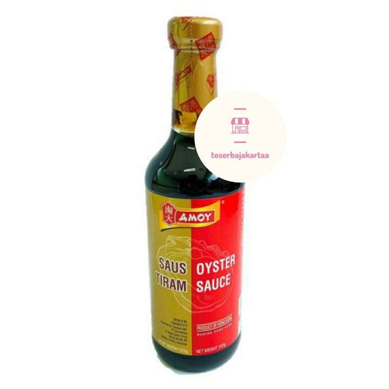 

Amoy Oyster Sauce Saus Tiram 555gr
