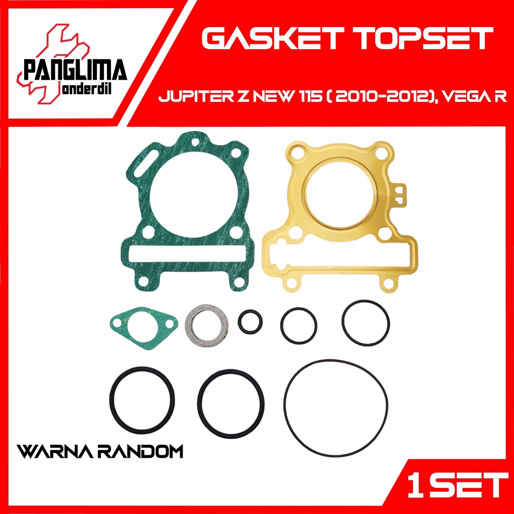 Topset Yamaha Vega ZR &amp; Jupiter Z New 115 Salib-Robot 2010-2012 Top Set Paking-Packing-Gasket Kit