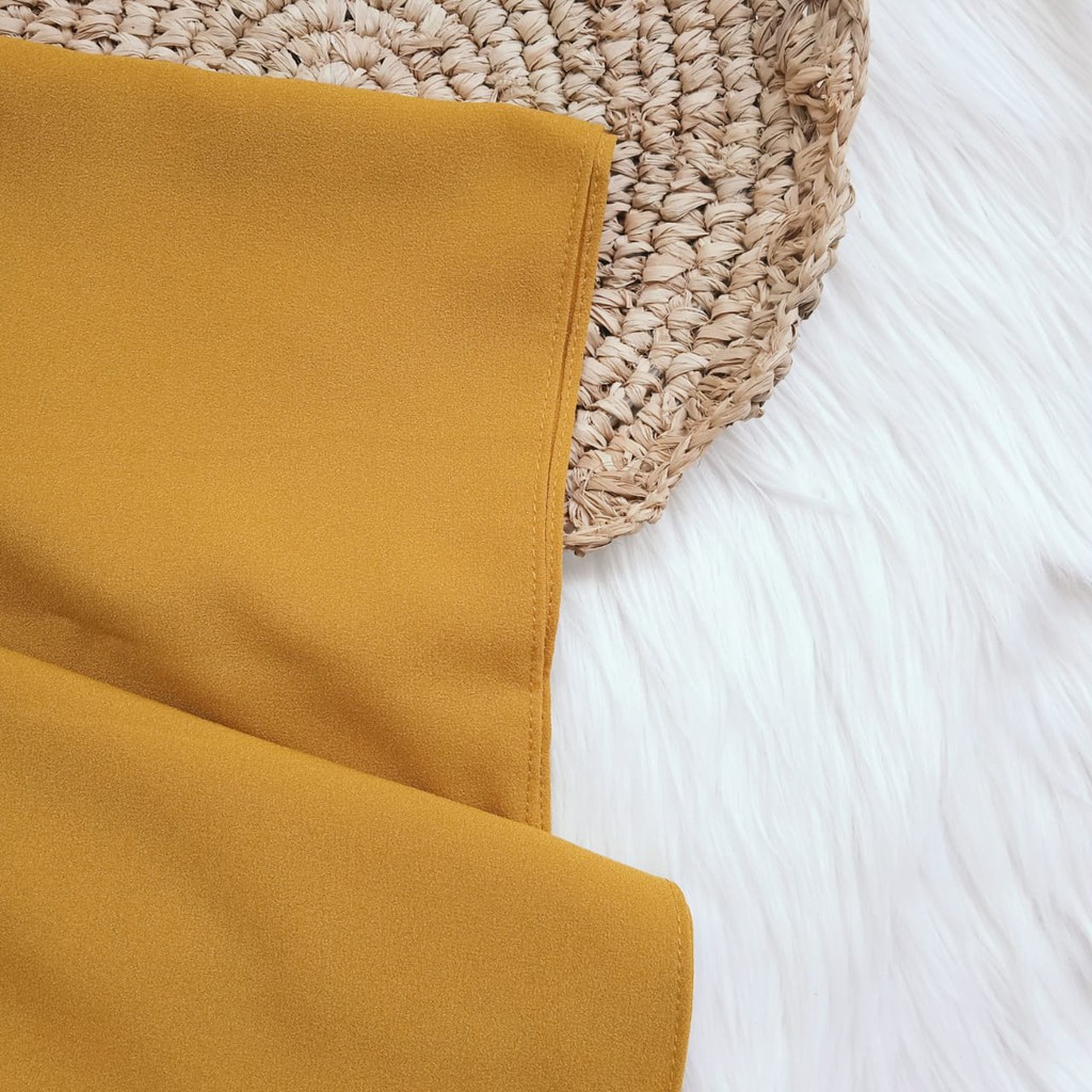 PASHMINA DIAMOND NISYA SABYAN TERLARIS 160CMX75CM-PSH160 MUSTARD