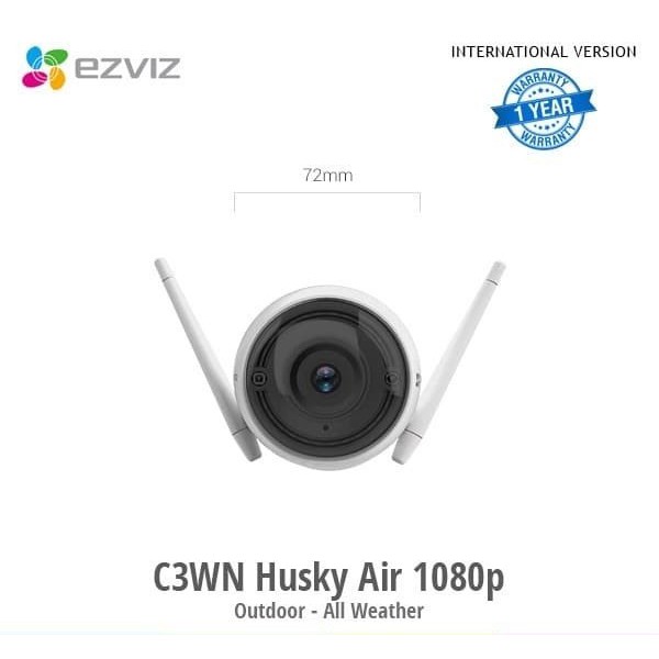 Ezviz C3WN Husky Air Full HD 1080P Smart IP Camera Outdoor Kamera CCTV