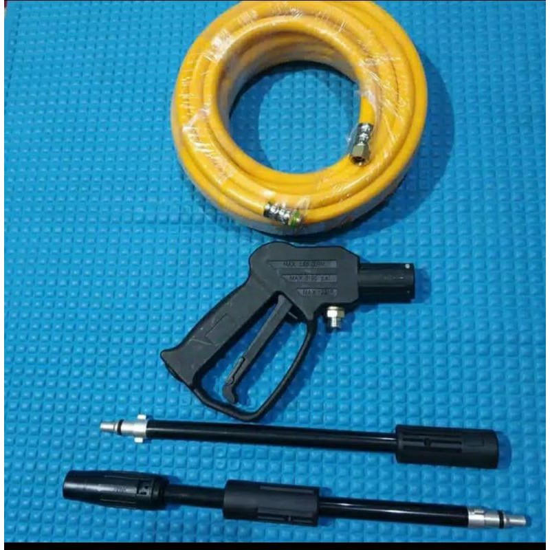 paket Selang Steam Mobil -  Gagang steam set Selang Drat 1/4inch