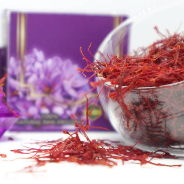 Saffron Super Negin Grade 1+ 0.5gr Saffron Afghanistan original