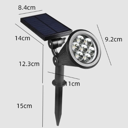 lampu taman tancap solar cell - lampu outdoor taman tenaga matahari - LAMPU TAMAN TENAGA SURYA