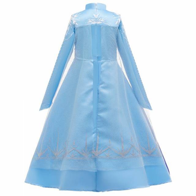 Long Dress anak Elsa Costume Frozen II